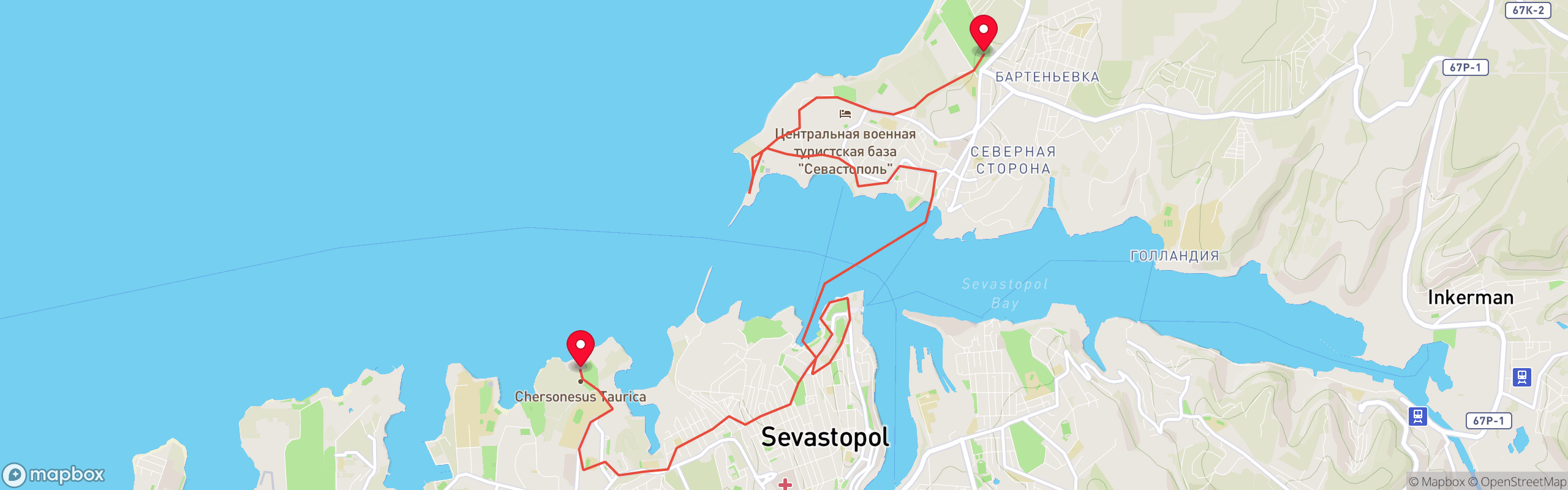Севастополь прогулочный